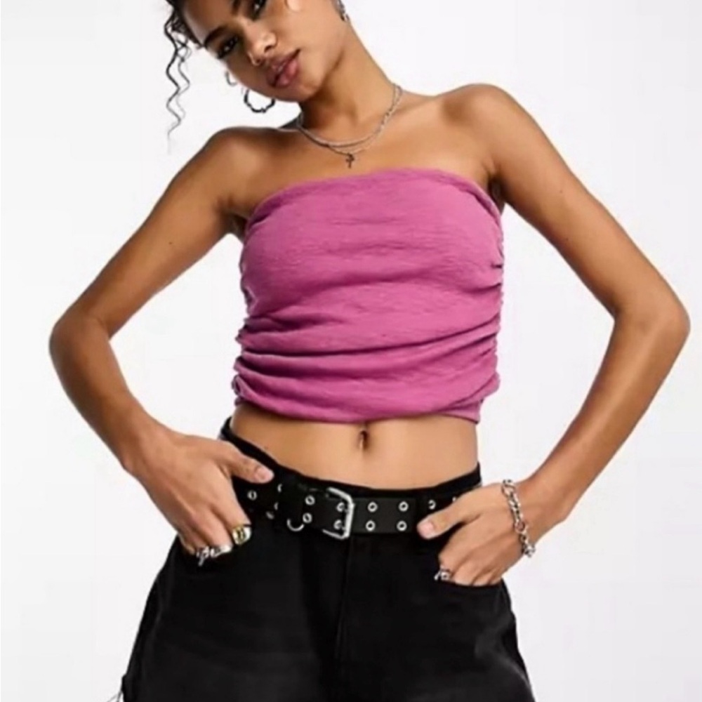 Free People Boulevard Tube Top, NWT, Large